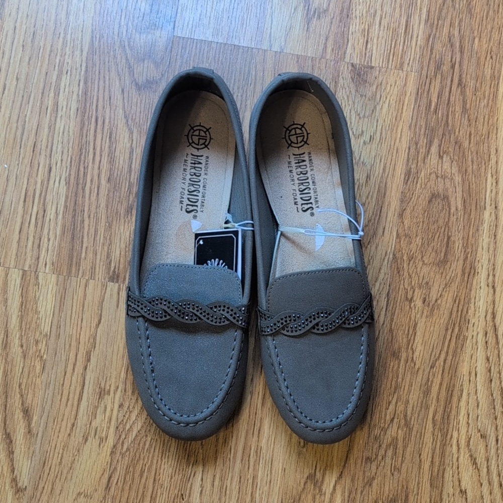 Harrison's Women's Gray Loafers